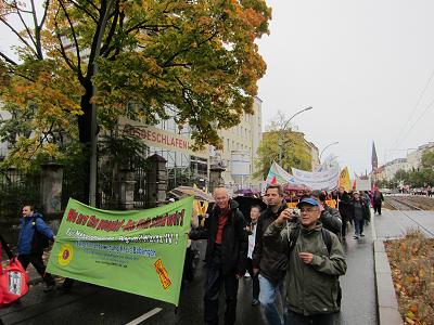Bundesweite Montagsdemo, 9. Herbstdemonstration gegen die Regierung, 6. Oktober 2012